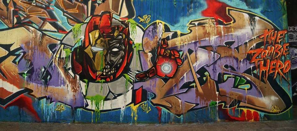 Graffiti Wall - Photo by doits
