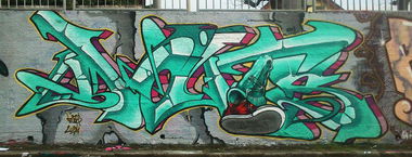 Graffiti Wall in Opava - Photo by doits