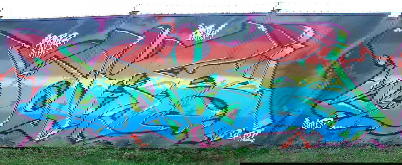 Graffiti Wall in Haví?ov - Photo by doits