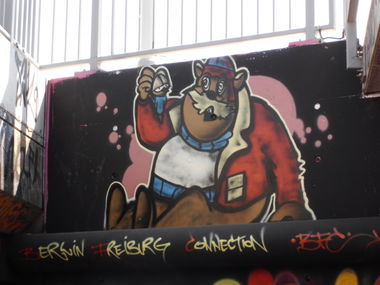 Graffiti Wall in Freiburg - Photo by dolores - bfc
