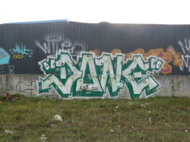 Graffiti Bombing - Photo by done8 - DONE, KDSC (2013)