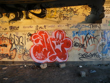 Graffiti Bombing - Photo by done8 - done, kdsc (2013)