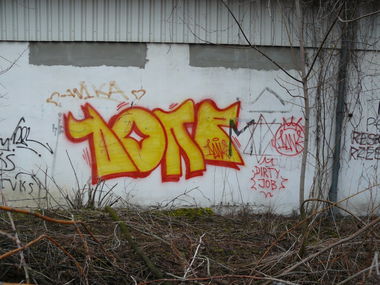 Graffiti Bombing - Photo by done8 - done (2014)