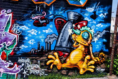 Graffiti Wall - Photo by doni