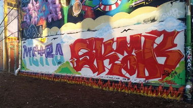 Graffiti Wall in Hannover - Photo by dopeson - Metro, Skar, Hanover (2015)