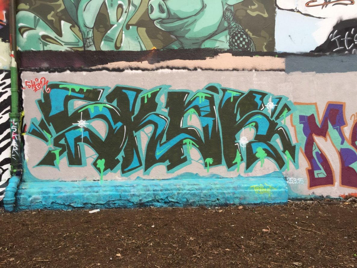 Graffiti Wall in Hannover - Photo by dopeson - Skar, Metro, Hannover (2015)