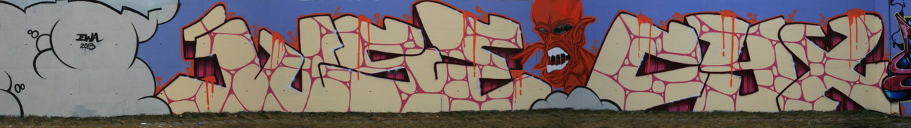 Graffiti Wall in Hamburg - Photo by doppeldee - juse781, ewa, fp