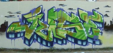 Graffiti Wall in Hamburg - Photo by doppeldee - juse781, ewa, fp (2013)
