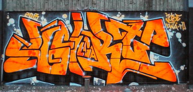 Graffiti Wall in Lüneburg - Photo by doppeldee - juse781, ewa, fp (2013)