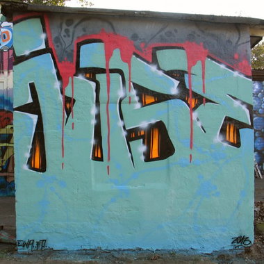 Graffiti Wall in Hamburg - Photo by doppeldee - juse781, ewa, fp (2013)