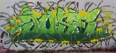 Graffiti Wall in Hamburg - Photo by doppeldee - juse781, ewa, fp (2014)