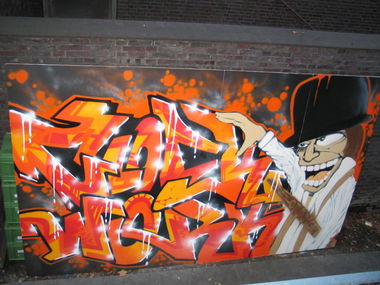 Graffiti Wall in Hamburg - Photo by doppeldee - juse781, cyx, ewa (2014)
