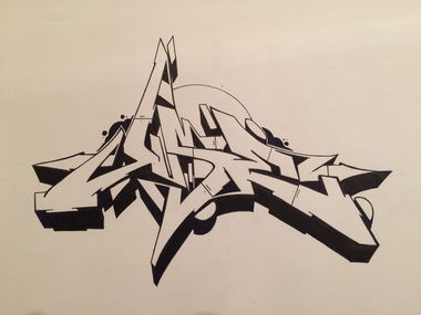Graffiti Sketch - Photo by doppeldee - cause, juse781 (2016)