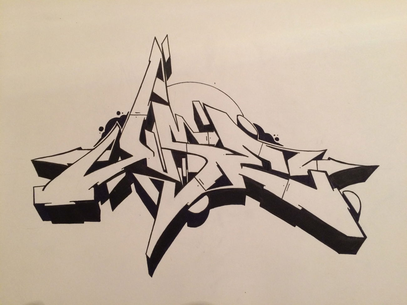 Graffiti Sketch - Photo by doppeldee - cause, juse781 (2016)