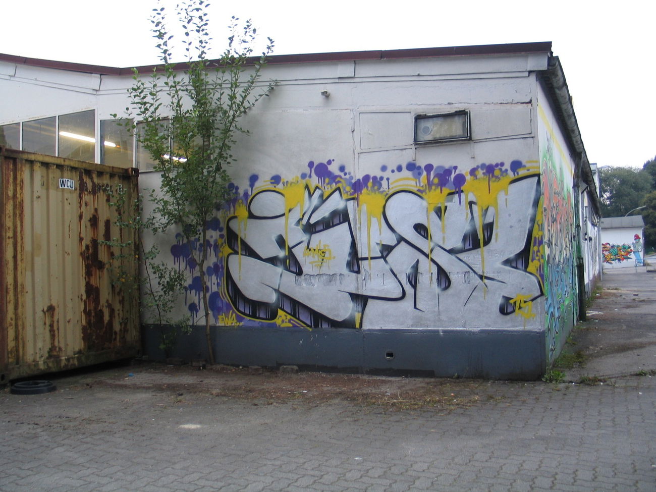 Graffiti Wall in Hamburg - Photo by doppeldee - juse781, ewa, fp (2015)
