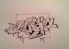 Graffiti Sketch - Photo by doppeldee - Juse781 (2016)