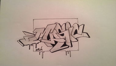 Graffiti Sketch - Photo by doppeldee - Juse781 (2016)