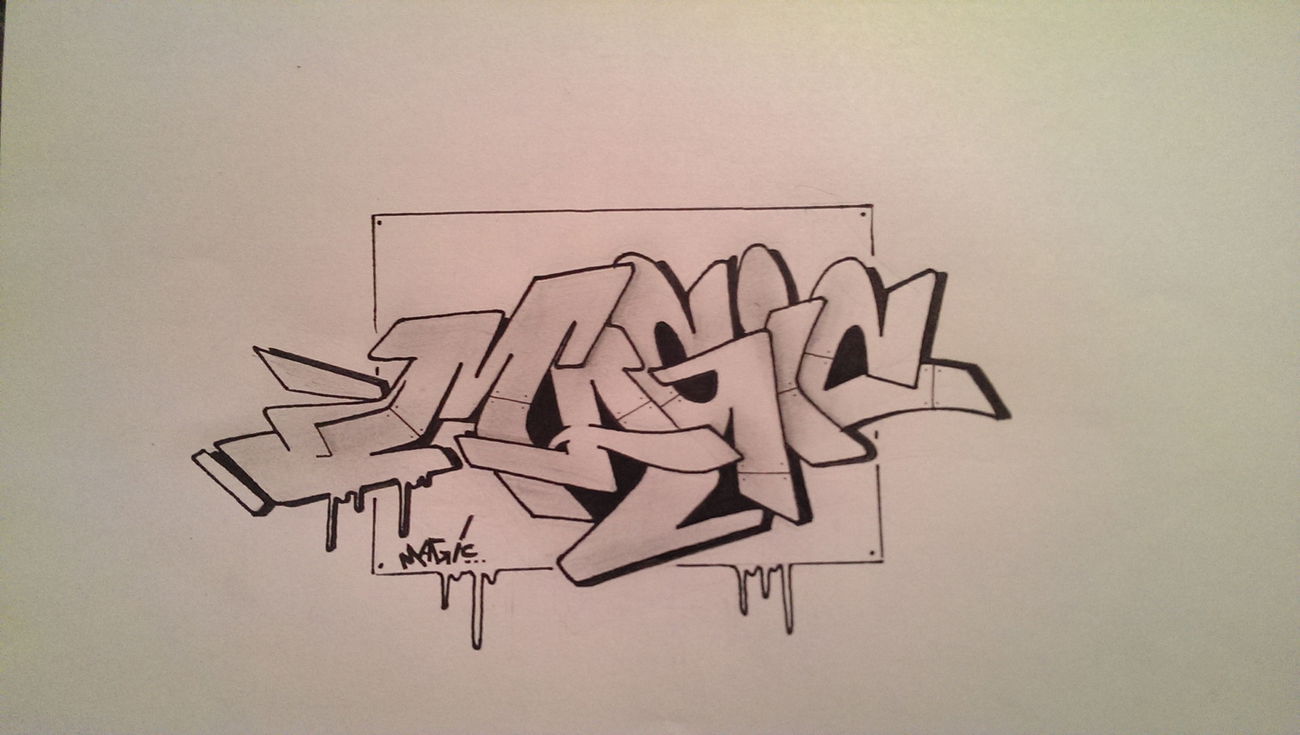Graffiti Sketch - Photo by doppeldee - Juse781 (2016)