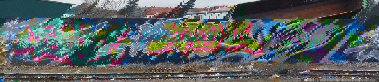 Graffiti Wall in Hamburg - Photo by doppeldee - juse781, jarno, satan (2015)