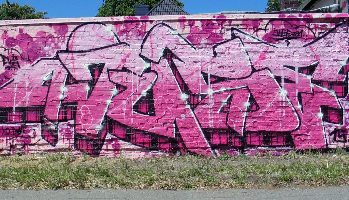 Graffiti Wall in Hamburg - Photo by doppeldee - juse781, ewa, fp (2015)