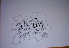 Graffiti Sketch - Photo by doppeldee - juse781, ewa, fp