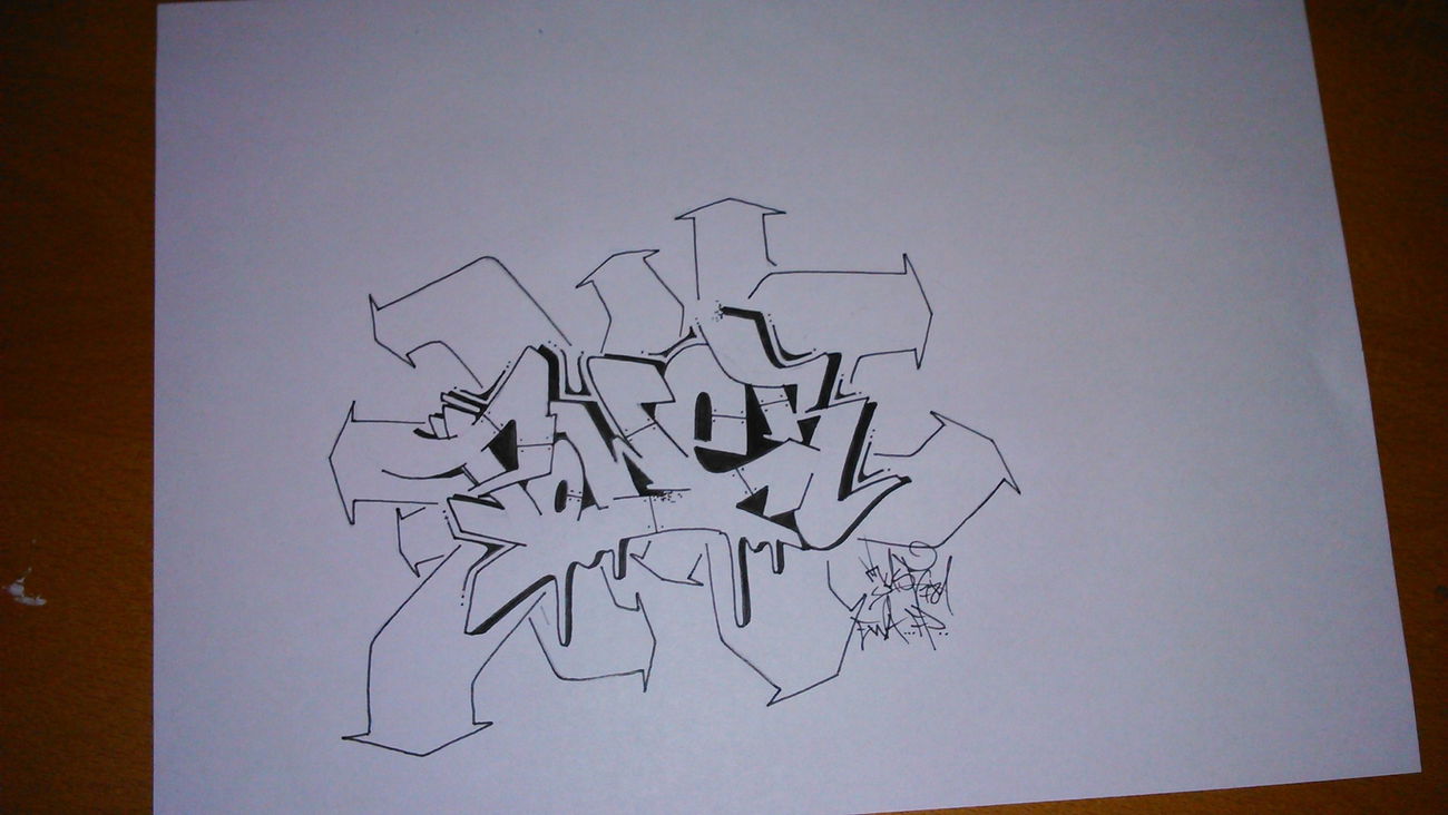 Graffiti Sketch - Photo by doppeldee - juse781, ewa, fp