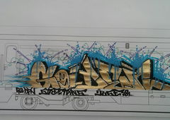 Graffiti Sketch - Photo by doppeldee - Juse781 (2016)