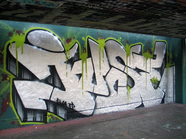 Graffiti Wall in Hamburg - Photo by doppeldee - juse781, ewa, fp (2016)