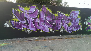 Graffiti Wall - Photo by doppeldee - Juse781, ewacrew (2016)