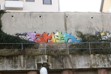 Graffiti Wall - Photo by dosenplatsch - smek, ratm (2014)