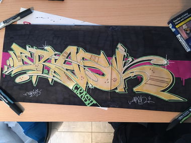 Graffiti Wall - Photo by dosenravioli