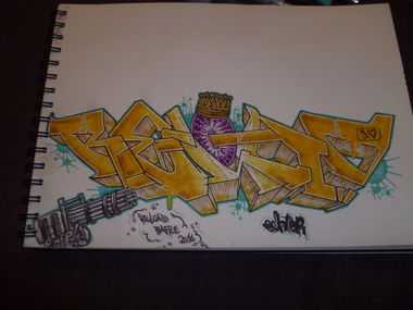 Graffiti Wall - Photo by dosenravioli