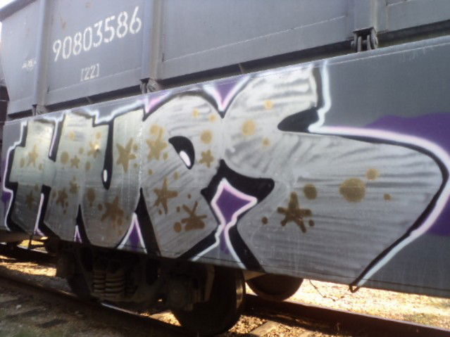 Graffiti Train in Sevastopol' - Photo by doser - dose, jays