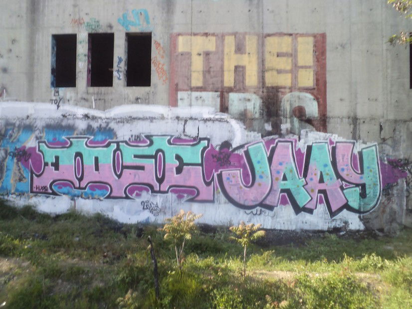 Graffiti Bombing - Photo by doser