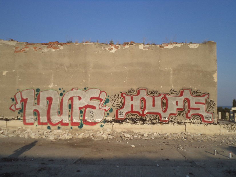 Graffiti Bombing - Photo by doser