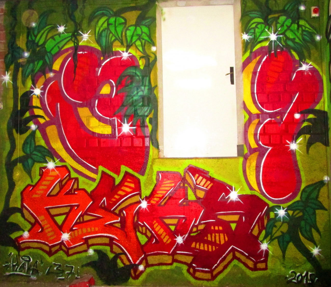 Graffiti Wall - Photo by dreisieben - Keks, 37, Dirty7even (2015)