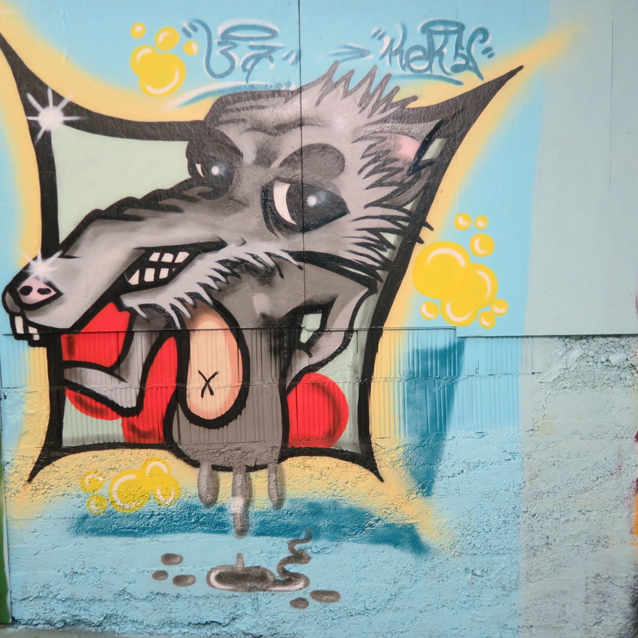 Graffiti Wall - Photo by dreisieben - keks37, keks, 37 (2017)