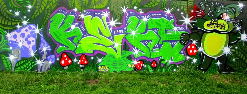 Graffiti Wall - Photo by dreisieben - Keks37, 37er, keks (2014)