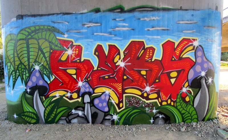 Graffiti Wall - Photo by dreisieben - Keks37, Keks, 37 (2014)
