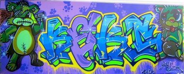 Graffiti Wall - Photo by dreisieben - Keks37, Keks, 37 (2013)