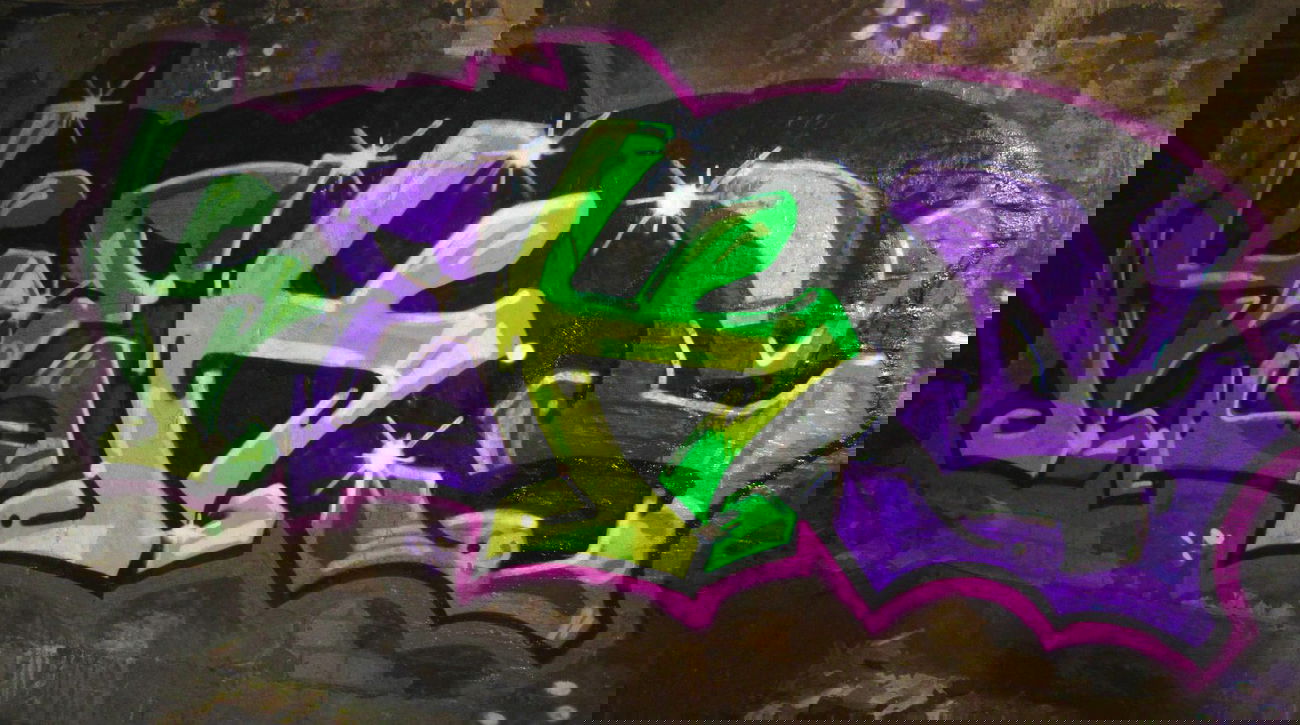 Graffiti Bombing - Photo by dreisieben - Keks, 37 (2014)