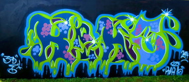Graffiti Wall - Photo by dreisieben - Keks37, 37, Keks (2014)