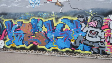 Graffiti Wall - Photo by dreisieben - Keks37, 37, keks (2016)