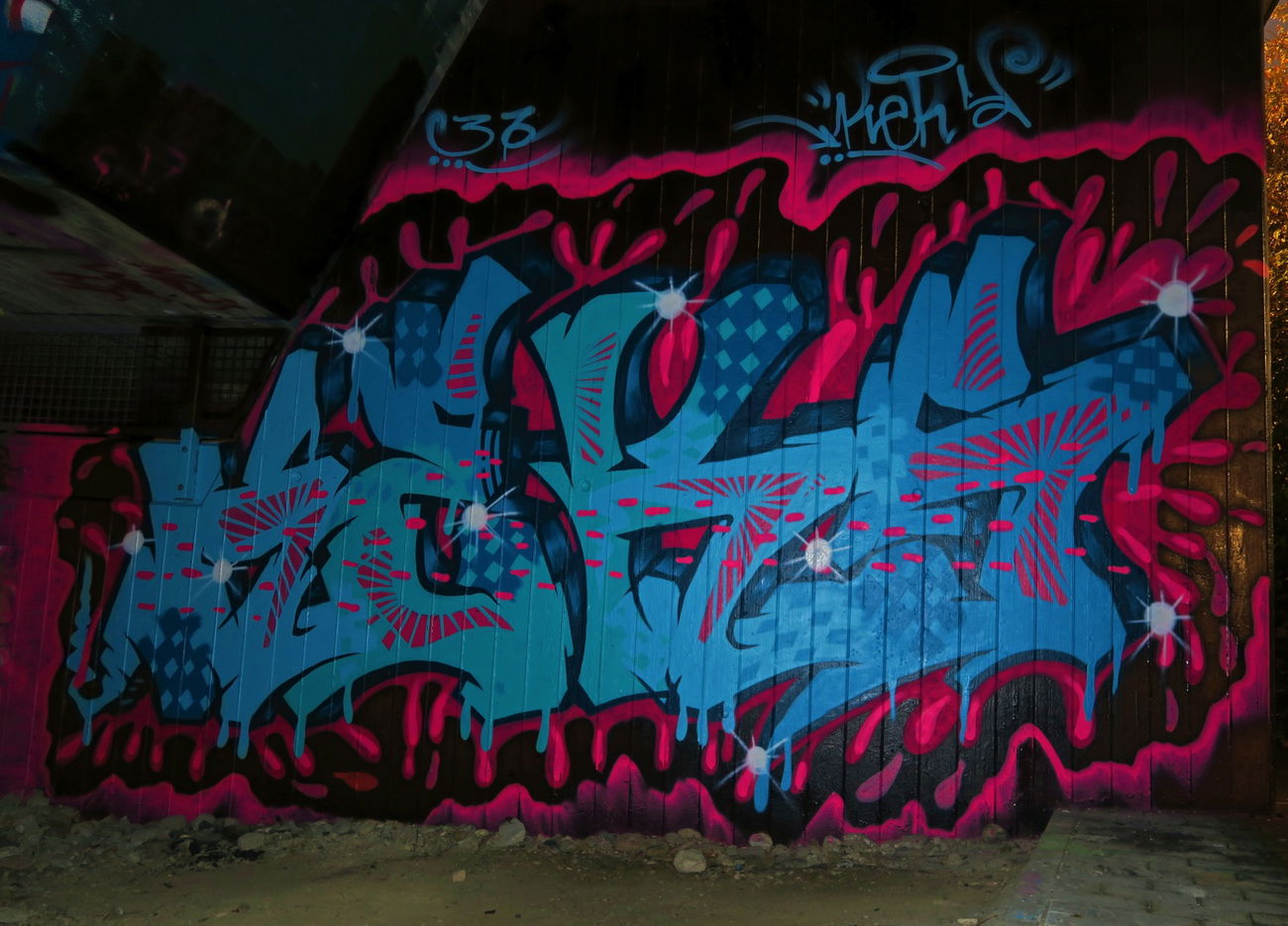 Graffiti Wall - Photo by dreisieben - keks, 37er, Dirty7even (2015)