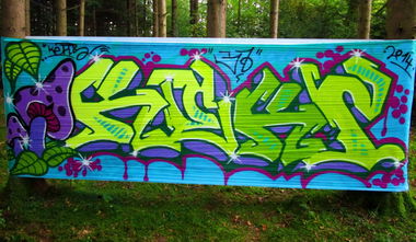 Graffiti Artwork - Photo by dreisieben - Keks37, 37er, Dirty7even (2014)