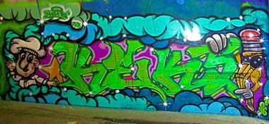 Graffiti Wall - Photo by dreisieben - Keks, 37, Dirty7even (2015)