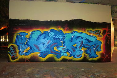 Graffiti Wall - Photo by dreisieben - keks, 37er, Dirty7even (2015)