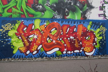 Graffiti Wall - Photo by dreisieben - Keks, 37, Dirty7even (2016)