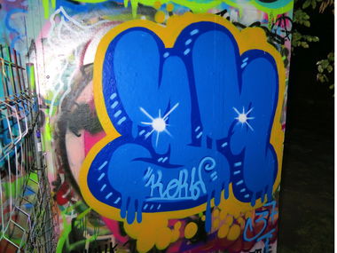 Graffiti Bombing - Photo by dreisieben - 37, Dirty7even, Keks (2015)