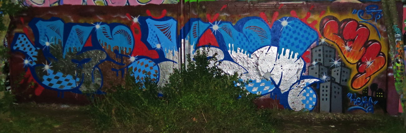 Graffiti Wall - Photo by dreisieben - Keks, 37 (2015)